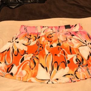 Brand new Lane Bryant colorful short skirt